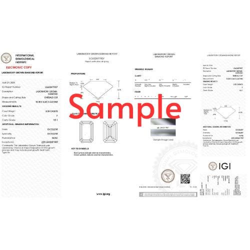 1.00ct Horse Head Shape Lab Grown Diamond, fancy Unique Diamond, EF Color, VS Clarity - IGI Certificate